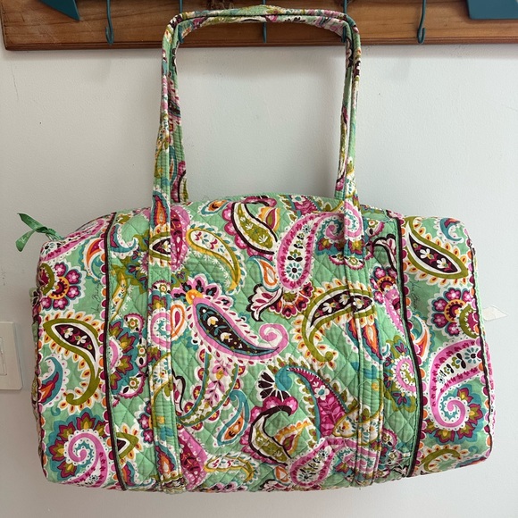 Vera Bradley Bags Vera Bradley Green Paisley Print Tutti Frutti